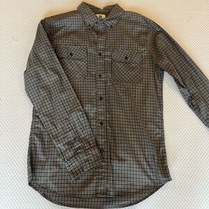 Quicksilver casual long sleeve button up shirt